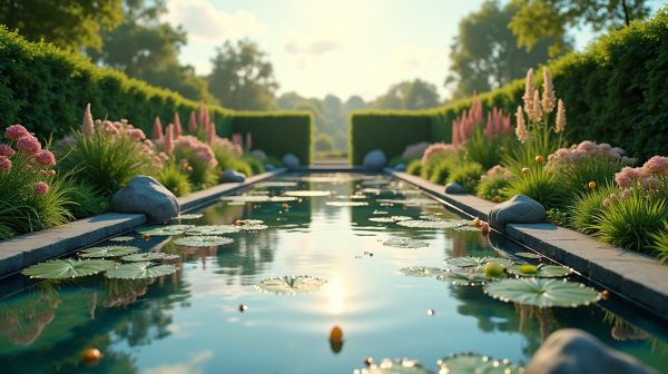 Bassin et étang de jardin : comment intégrer un point d'eau dans son aménagement