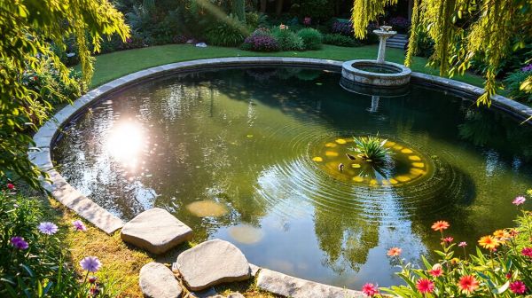 Idées astucieuses pour ajouter un bassin et étang à votre jardin